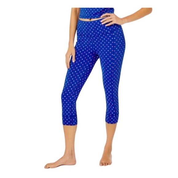 Lilly Pulitzer Pants - Lilly Pulitzer Weekender High Rise Leggings Borealis Blue Squared‎ Size XXS NWT